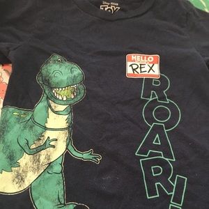 6/$20 Toy Story Rex Shirt